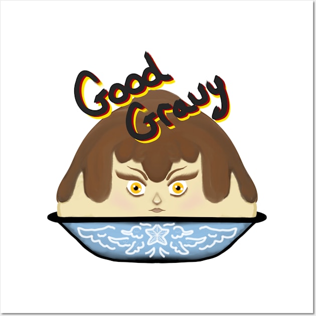 Good Gravy Lady Wall Art by PifflesPieces